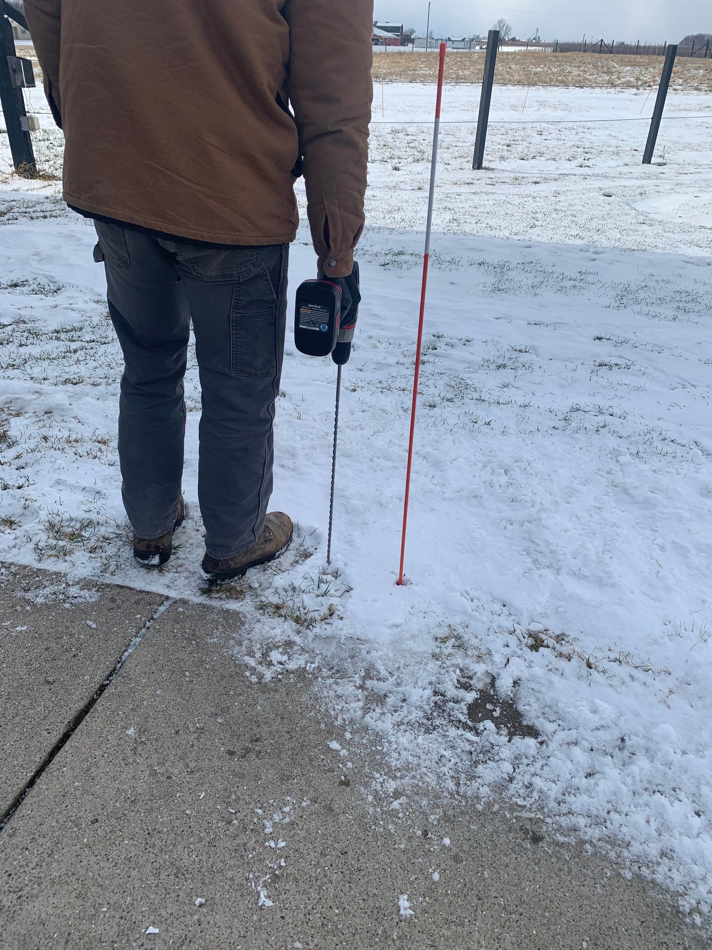 24" Install Drill Bit