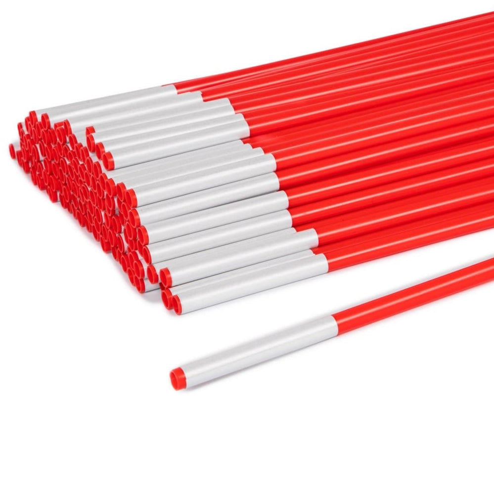 32" Length - RED Reflective - (3/8" Diameter) -   *$0.26/pc*