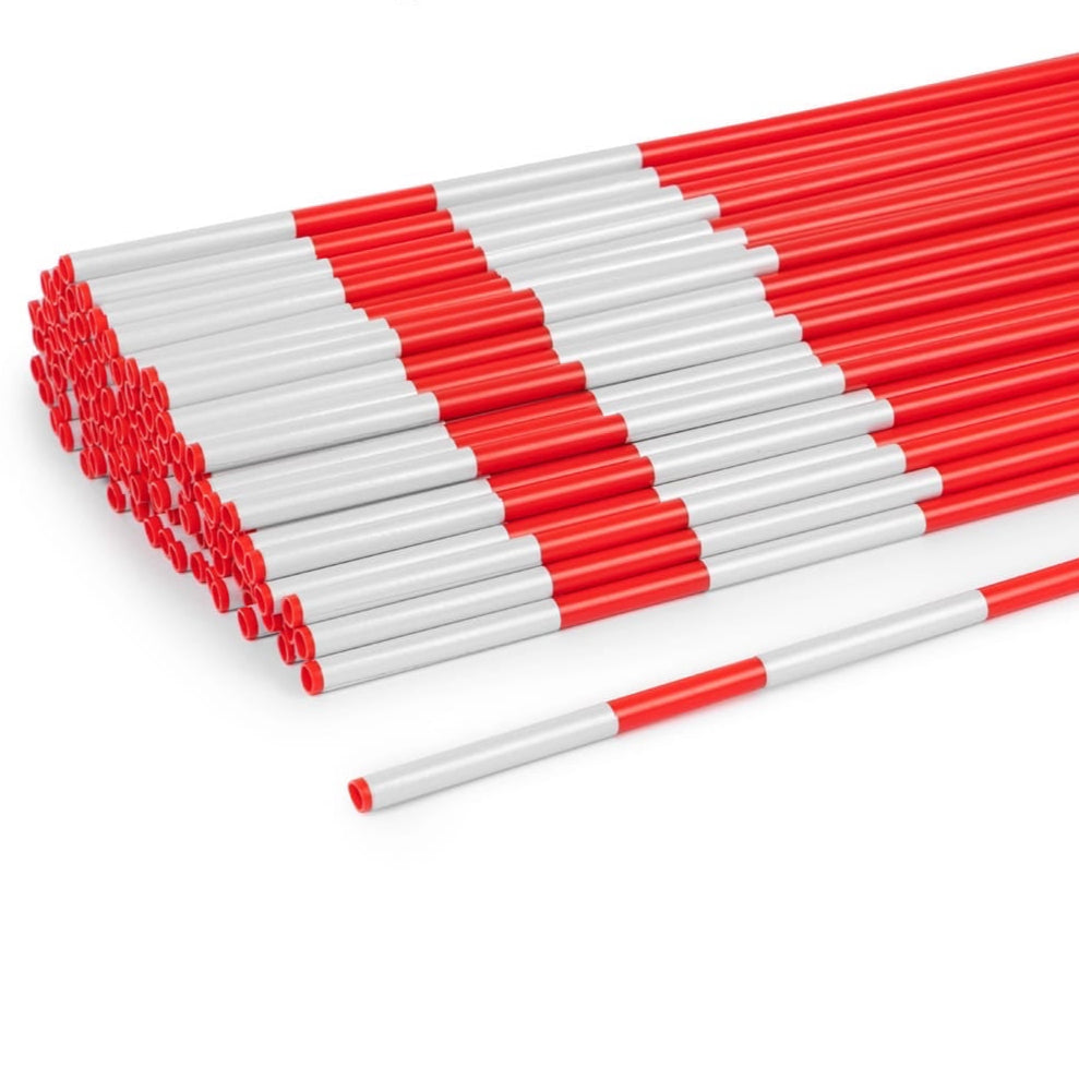 36” Dual Tape RED - (3/8” Diameter) *0.32 / pc*