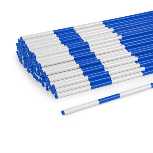 36” Length-  Dual Tape BLUE- (3/8” Diameter) *0.32 / pc*